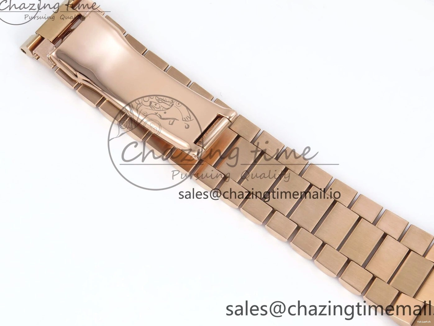 (Gain Best 40 RG A2836 Brown 228235 1:1 Weight) Noob Dial Edition Roman Bracelet President Date Day on 0326